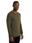 Pánské merino triko dlouhý rukáv ICEBREAKER Mens 260 Tech LS Crewe, Loden velikost: L