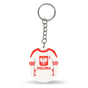 Hokejový dres - klíčenka Polsko (Home) SREBBREKH-PL NEPLATÍ