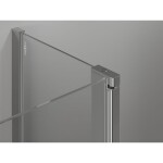 MEXEN/S - Mist L Duo sprchový kout dveře křídlové 100 x 95, transparent, chrom 8A4L-100-095-01-00