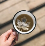 TEA HERITAGE Zelený čaj Jasmine Maple Leaf - 5 ks, bílá barva, papír, textil