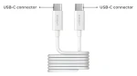 2-Power USB-C 100W / Datový kabel / USB-C na USB-C / 5A / 2 m (2PUC2M06W)