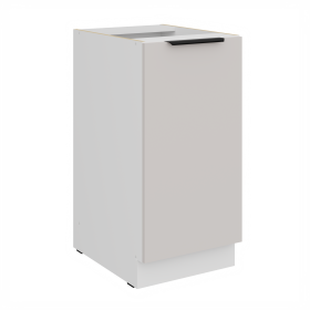 Spodní skříňka Como 40 D 1F BB Barva korpusu: Bílá, Barva dvířek: Kašmír