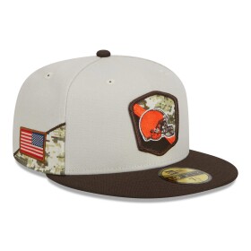 New Era Pánská kšiltovka Cleveland Browns NFL 2023 Salute to Service 59FIFTY Fitted Velikost: 7 3/8