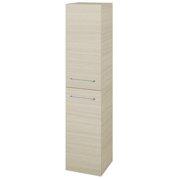 Dřevojas - Vysoká skříň s košem na prádlo DOS SVD2K 35 - D04 Dub / Úchytka T04 / D04 Dub / Pravé 210540EP