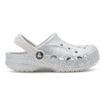 Pantofle Crocs BAYA GLITTER CLOG K 207015-040 Syntetický materiál