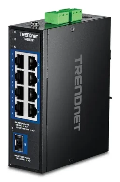 TRENDnet TI-G5091 / Průmyslový switch / 8x 2.5G / 1x 10G SFP+ / Unmanaged / DIN lišta (TI-G5091)