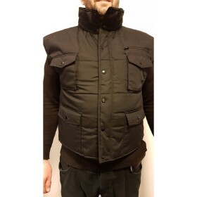 Vesta zimní MAJA 4, vel.XXL černá,4kapsy DOPRODEJ!!! 2XL černá
