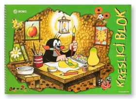 Kreslící blok KRTEK boční vazbou A3, čistý, 20 listů