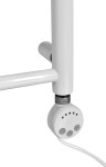 AQUALINE - Topná tyč s termostatem, 600 W, bílá mat TMG303