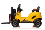 Mamido Dětský elektrický vysokozdvižný vozík WH101 žlutý