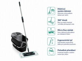 Set CLEAN TWIST M BLACK 52148