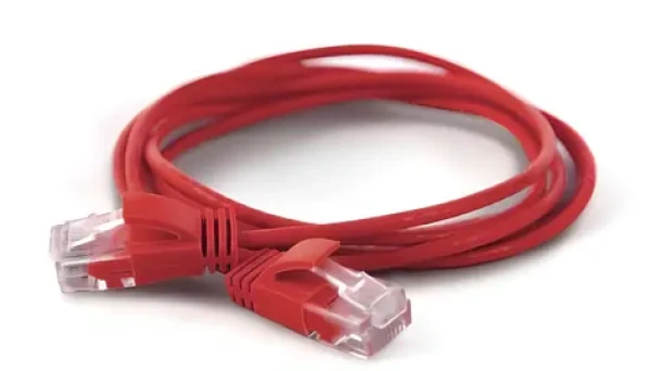 Wantec CAT6a UTP červená / Patch kabel / 25 m / RJ-45 / 500 MHz (7280)