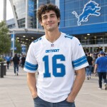 Nike Pánský dres Jared Goff Detroit Lions NFL Game Velikost: S