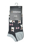 Dámské ponožky Intenso 013 Luxury Lady 35-40 černá 38-40