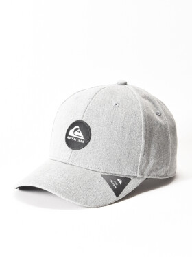 Quiksilver SUPER UNLEADED LIGHT GREY HEATHER pánská baseballka