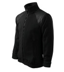 Jacket Hi-Q fleece unisex černá 01 (brand label) 3XL