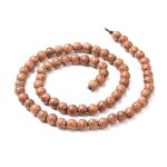 Dřevěné korálky - dřevo draceny - kulaté - 6 mm - 1 ks