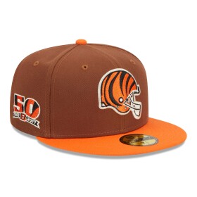 New Era Pánská kšiltovka Cincinnati Bengals NFL Harvest 59FIFTY Fitted Velikost: 7 5/8