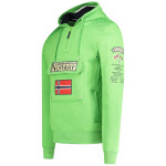 Unisex mikina WW4181H/GN Zelená vzor - Geographical Norway zelená vzor S
