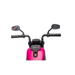 Mamido Dětská elektrická motorka Chopper Faster růžová
