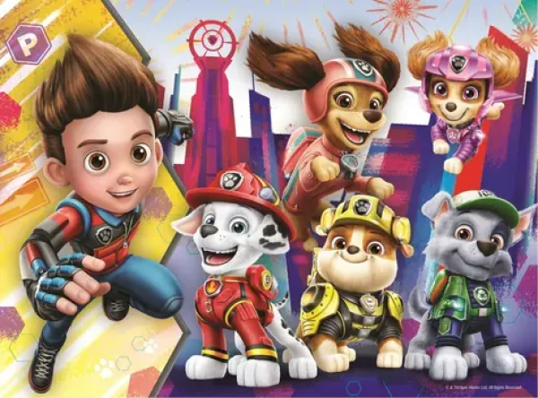 Trefl - Puzzle - Tlapková patrola ve filmu: Dobře sehraný tým