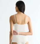 Sloggi GO Daily Cotton – Špagetový top z kartáčované organické bavlny Sloggi SILK WHITE S