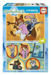 Puzzle Zootropolis 2 2x48 dílků