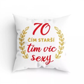 Divja.cz Polštář - Čím starší 70