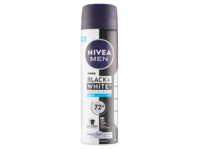Nivea Men Black & White Invisible Fresh Sprej antiperspirant 150 ml