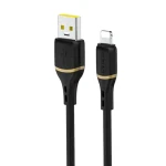Dudao Datový kabel L25L / USB-A / Lightning 30W / 1 m / černá (208079)