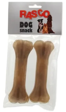 RASCO Žvýkací pochoutka bůvolí kost 15 cm, 2 ks / Pamlsek pro psy / Superpremium / Velký, obří (4904-69221)