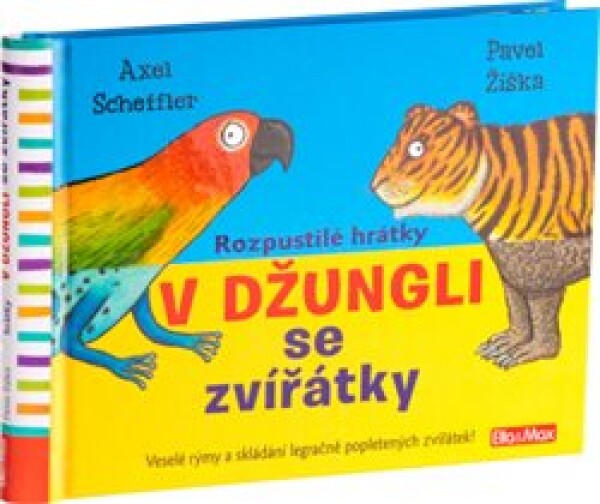 Rozpustilé hrátky džungli se zvířátky Axel Scheffler,