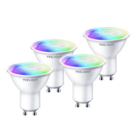 Yeelight GU10 Smart Bulb W1 žárovka stmívatelná bílá 4 ks