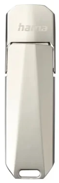 Hama USB Uni-C Deluxe 64 GB stříbrná / Flash disk / USB-C 3.1 / čtení: až 70 MBs (182499)