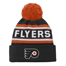 Outerstuff Dětská Zimní Čepice Philadelphia Flyers 3Rd Jersey Jacquard Cuff Pom