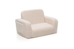 SHAPPY SHAPPY Dětské rozkládací pěnové křeslo LUMI TEDDY Barva: Light Beige
