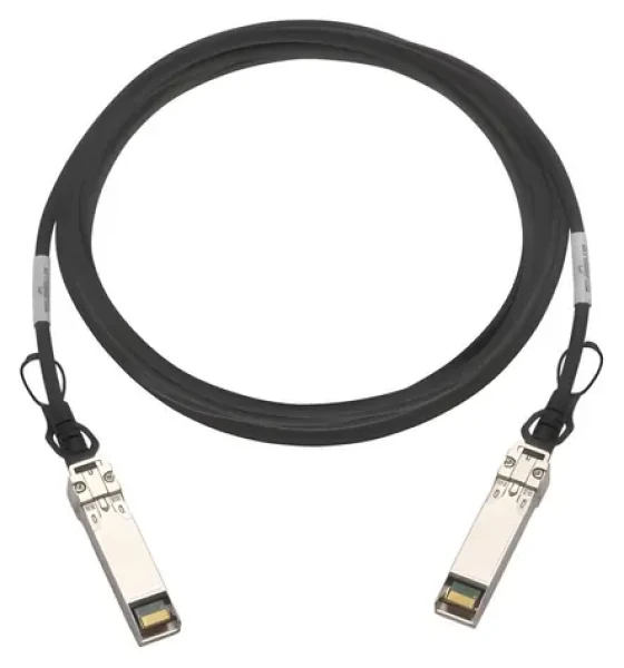 QNAP CAB-DAC50M-SFPP černá / Twinaxiální DAC kabel / SFP+ - SFP+ / 10GbE / 5 m (CAB-DAC50M-SFPP)