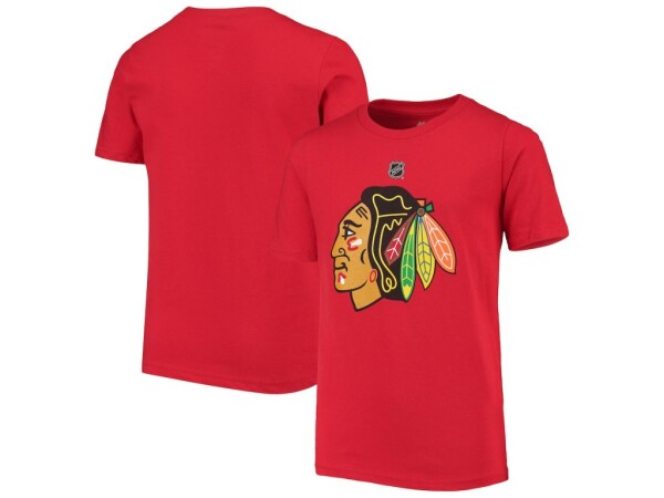 Outerstuff Dětské Tričko Chicago Blackhawks Primary Logo Tee Velikost: Dětské let)