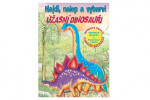 Úžasní dinosauři - Najdi, nalep a vybarvi