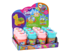 Mamido Squishy kuličky z polystyrenu v kelímku oranžová
