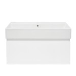 Koupelnová skříňka s umyvadlem SAT B-WAY 79x30x45 cm bílá lesk BWAY80WU2 BWAY80WU2