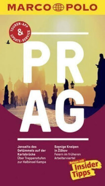 Praha/německy cestovní průvodce s mapou MD