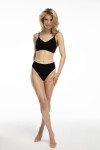 Bambusová podprsenka Bralette Black - Julimex XL