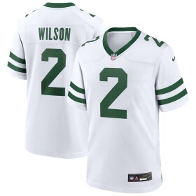 Nike Pánský dres New York Jets NFL Zach Wilson #2 Classic Game White Velikost: 2XL