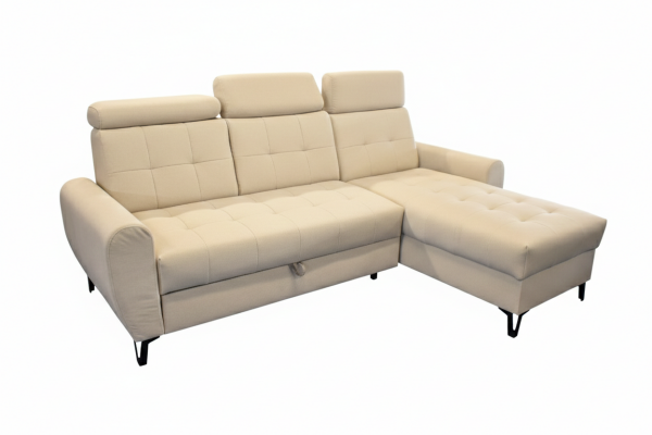 Sedací souprava Lawente - Portland Cream Provedení: Pravá varianta