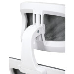 Kancelářská židle, houpací mechanismus, šedá síťovina, KA-Q843 GREY