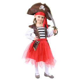 Dětský kostým Pirátka, e-obal, vel. M