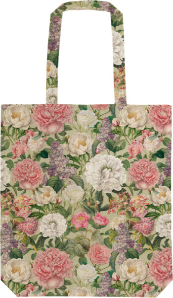 Látková taška Peonies Roses