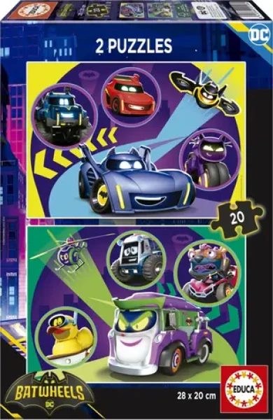 EDUCA Puzzle Batwheels