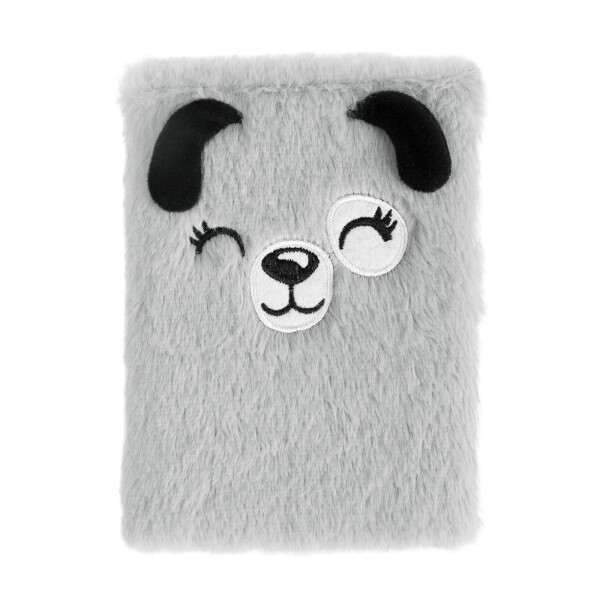 Plyšový blok - Šedivý pejsek - Albi